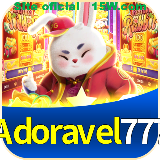 Imagem promocional da Adoravel777 mostrando a plataforma e suas vantagens